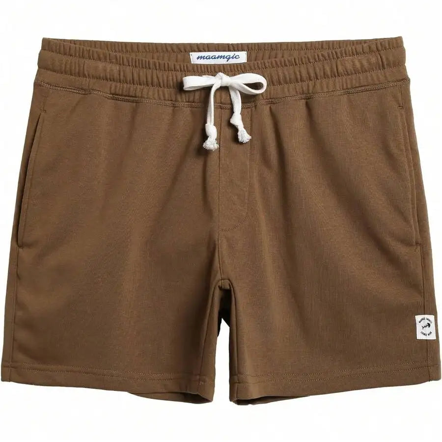 Mens Athletic Gym Shorts Elastic Waist Casual Jogger Workout Pants With Pockets