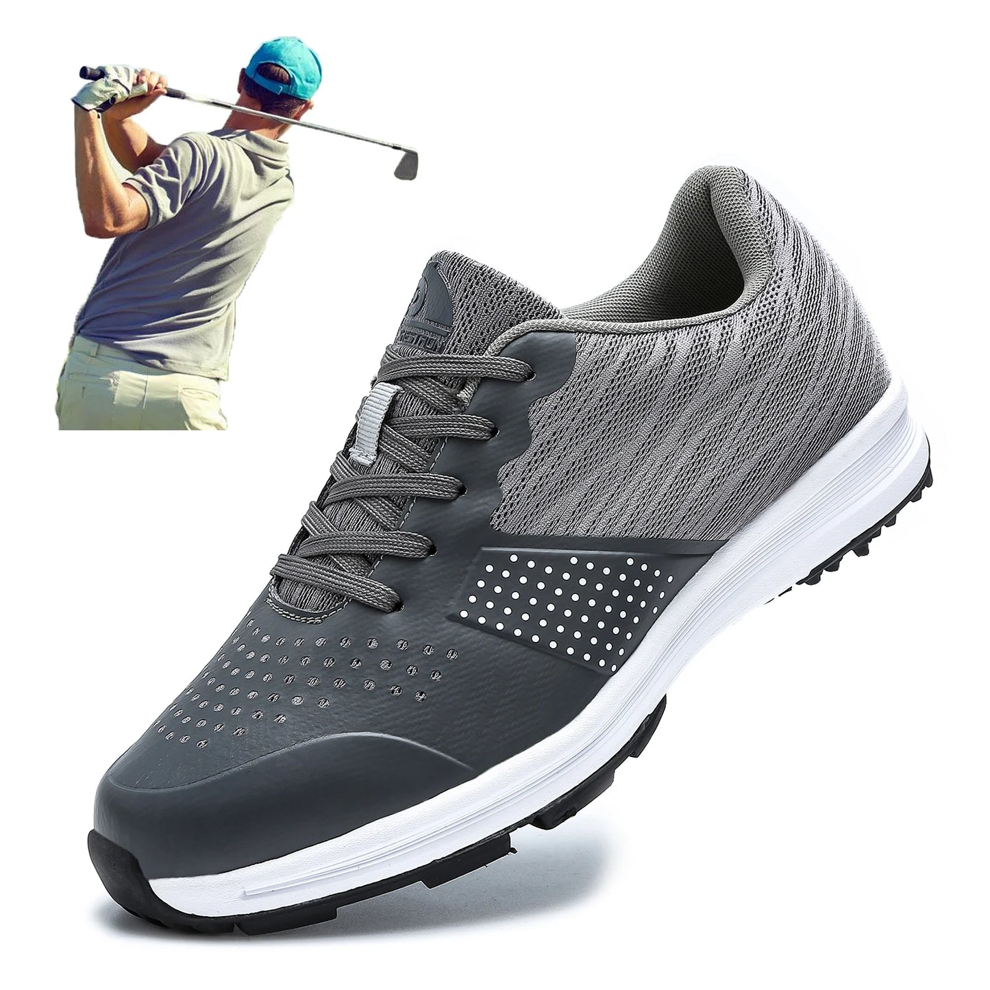 Lenox Luxury Golf Shoes for Men Professional Outdoor Footwear