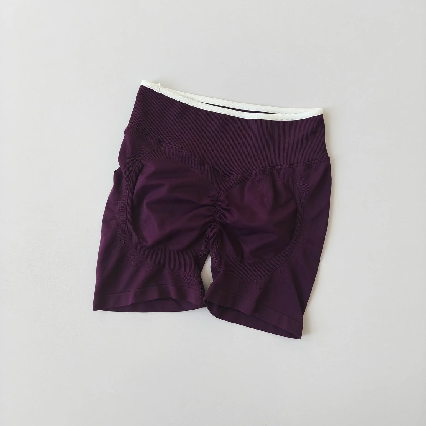 Women's High Waist Seamless Yoga Shorts Summer High Stretch Gym Shorts Running Shorts Pilates Wear Cycling Training Shorts