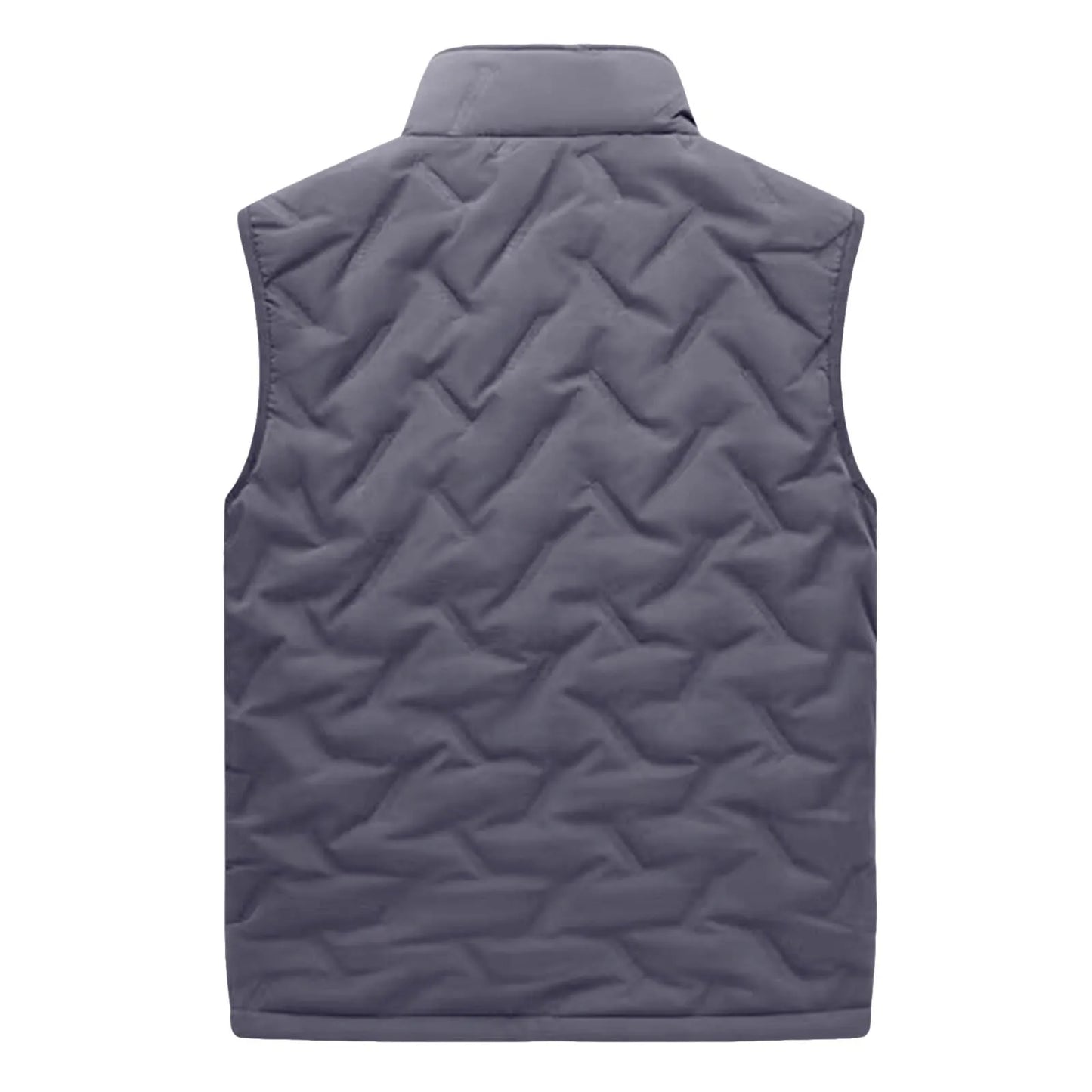 ISHOWTIENDA Women Fuzzy Fleece Sleeveless Vest Stand Collar