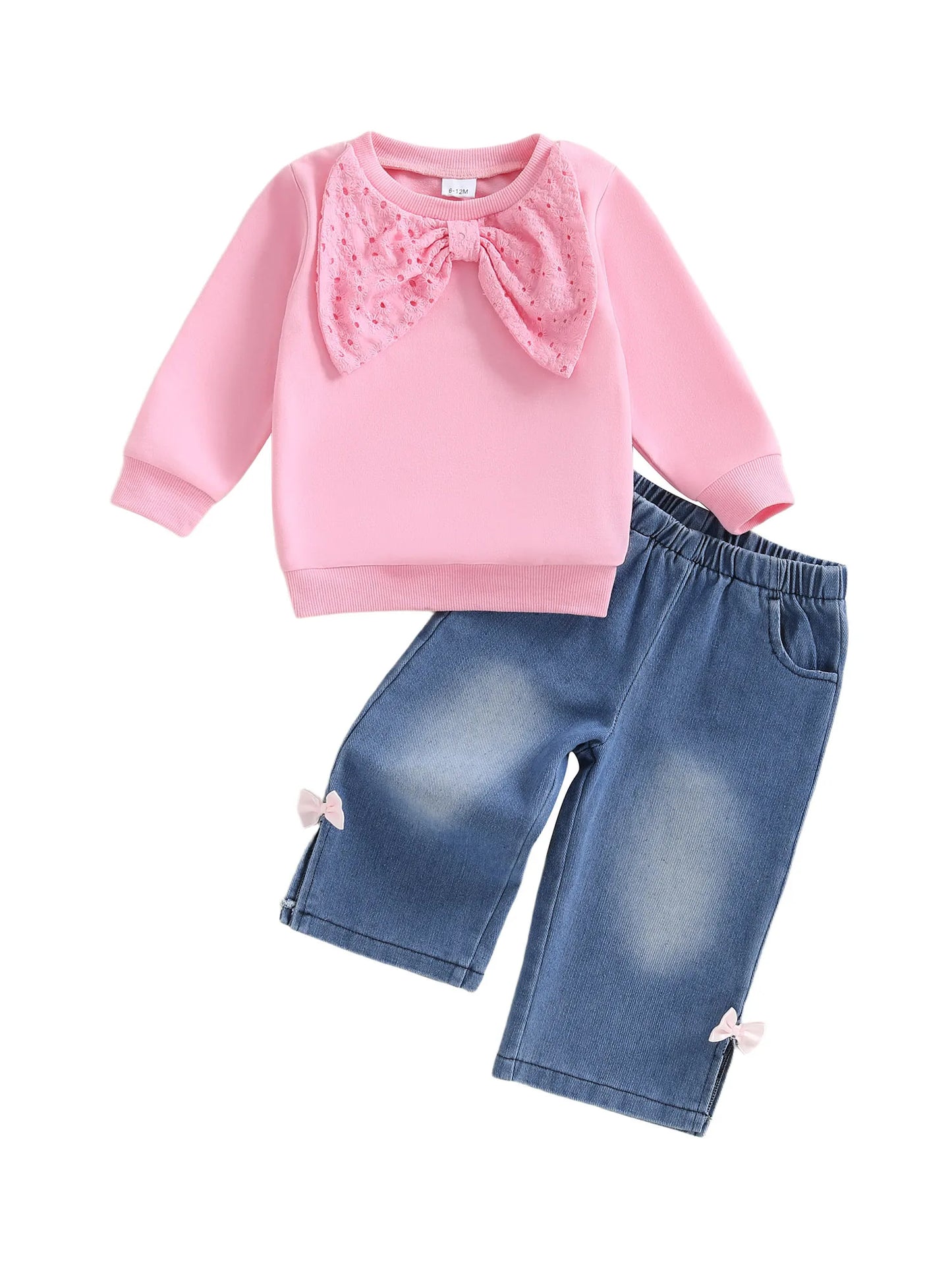 CN Guangdong Cozy Infant Girl Winter Two Piece Set