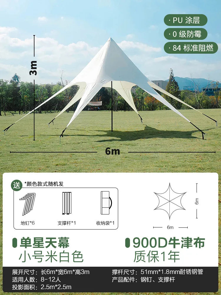 10m 15m 20m Durable UV Resistant Waterproof Windproof Heavy Duty Outdoor Sun Shade  Marquee Party Canopy Tent for Wedding Events