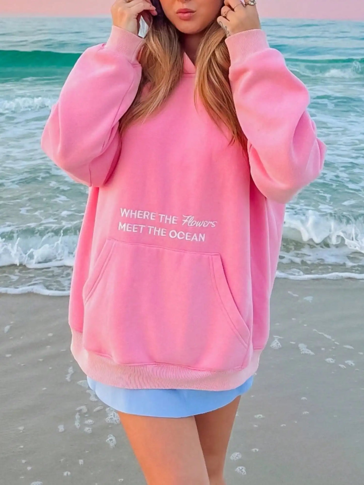 Casual Hooded Sweatshirt For Women