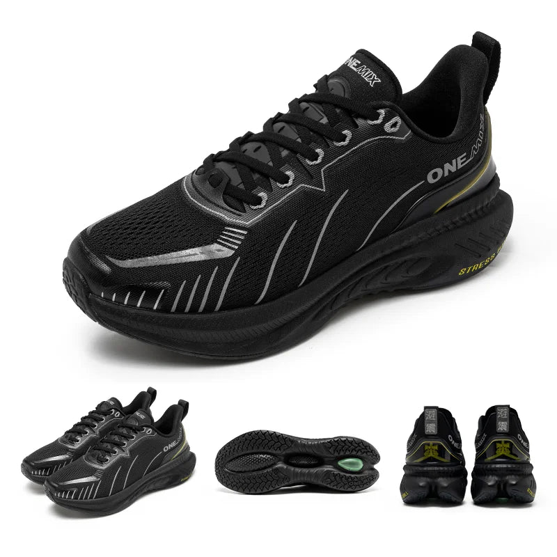Onemix Men Carbon Plate Running Shoes Breathable Athletic Training Sneakers