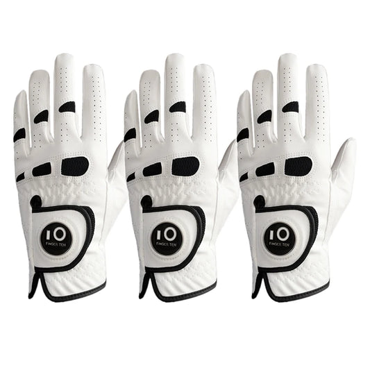 Amy Sport Golf Gloves Men Left Right Handed 3 Pack