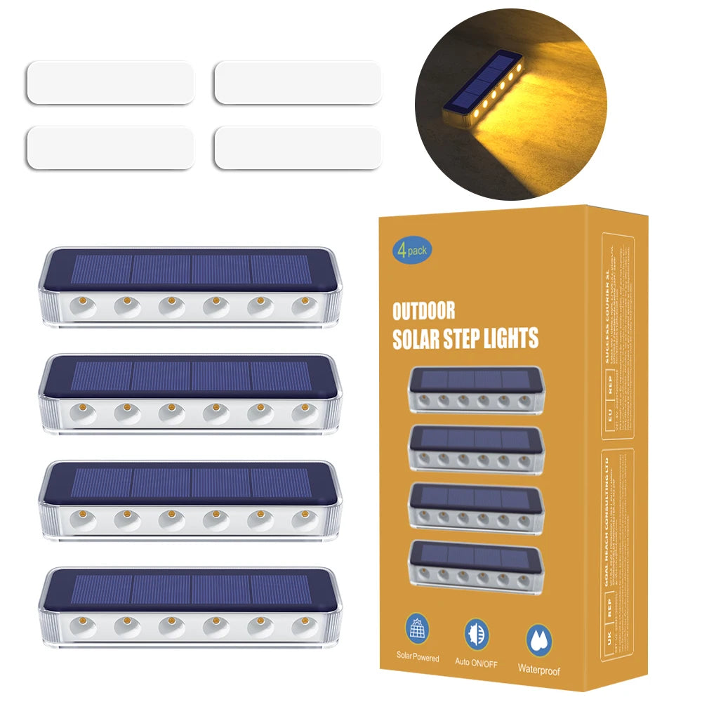 Professional Solar LED Outdoor Deck And Step Lights