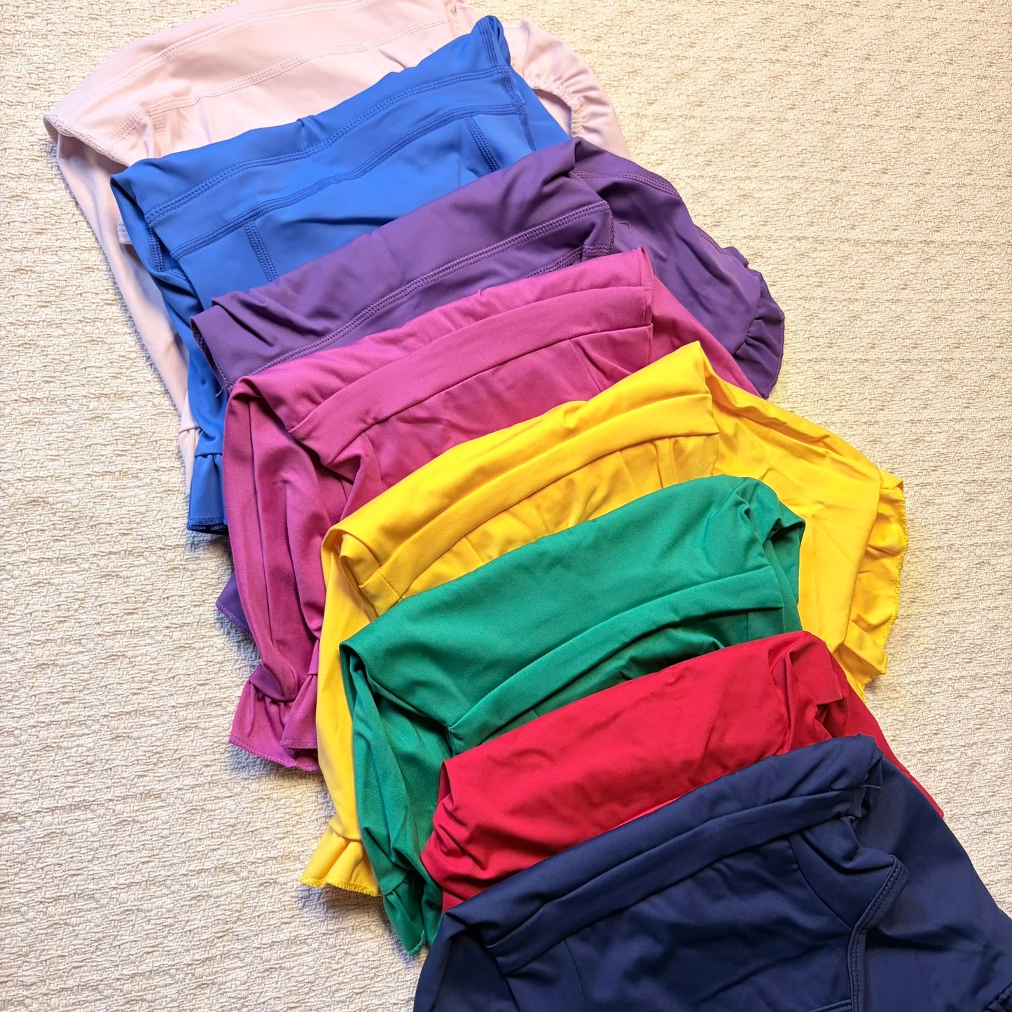 Sibling Baby Girls Knit Knee-Length Active Wear Athletic Dresses Casual Soft Fabric Children's Clothing for Girls