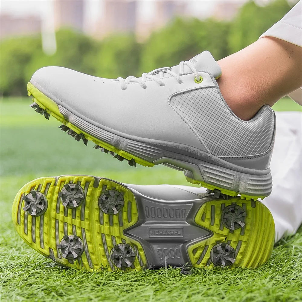 Zakey Men's Waterproof Golf Shoes Anti Slip Footwear