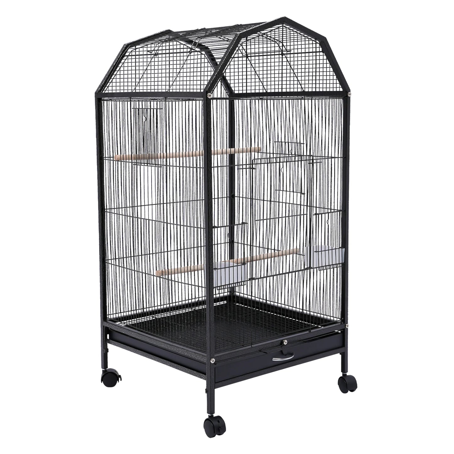 Guangdong Iron Bird Cage Parrot Finch Macaw Cockatoo Stand