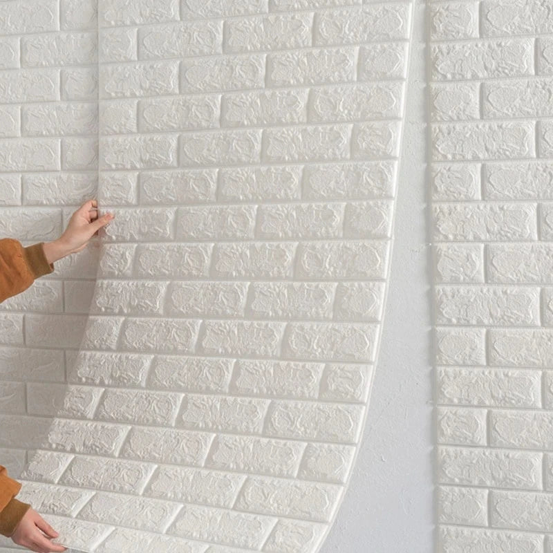 Brick 3D Foam Wall Sticker Self-Adhesive Wallpaper Living Room