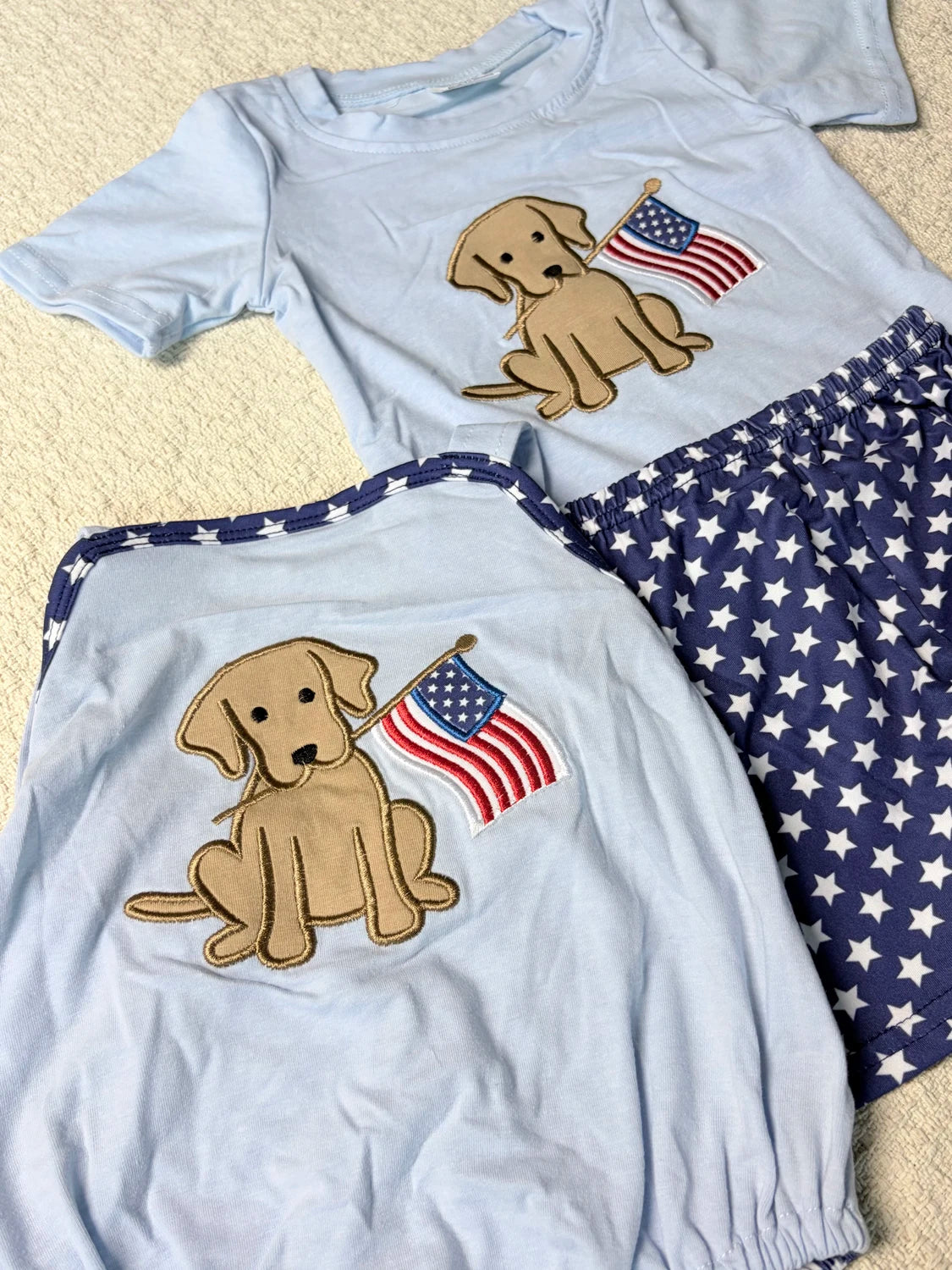 Patriotic Fourth Of July Matching Outfits For Kids And Pets