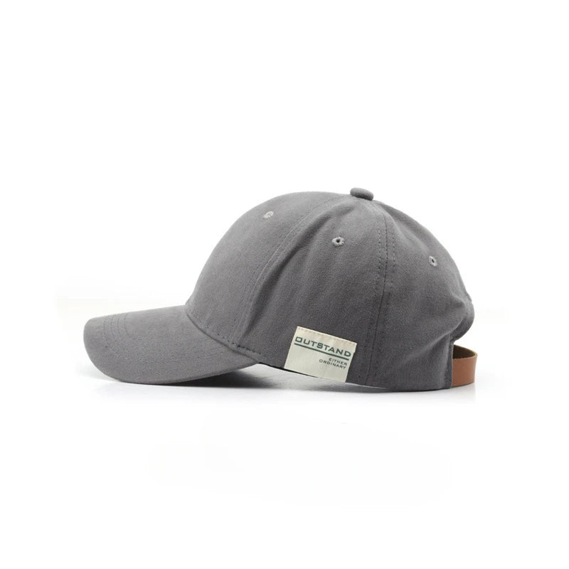 New Men and Woman's Baseball Caps Adjustable Casual Cotton Sun Hats Unisex Solid Color Visor Hats Cap Male Cap Female 2024