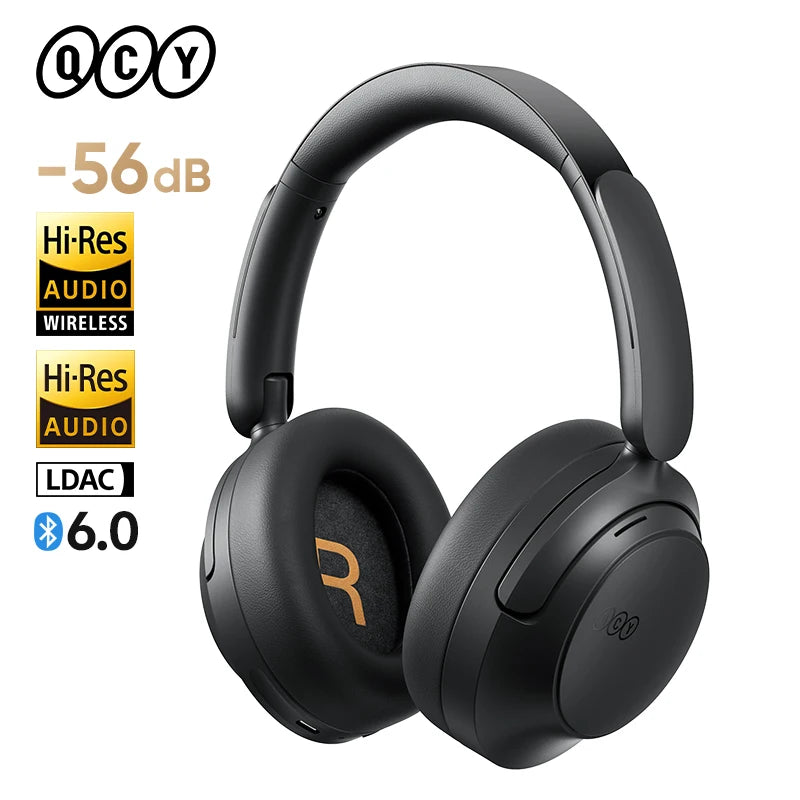 QCY H3S Wireless Headphones With Adaptive ANC And Spatial Sound