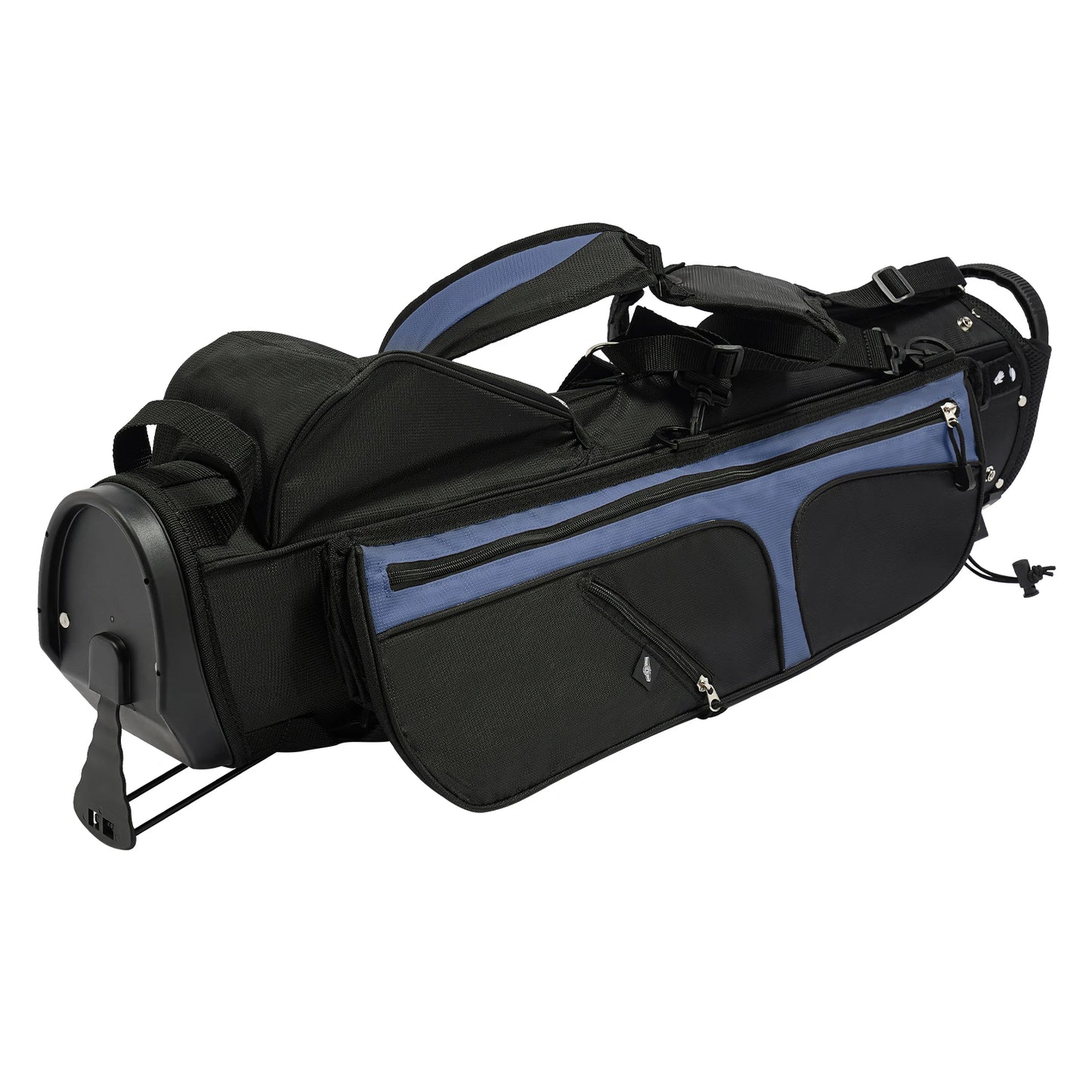 Bymaocar Nylon Portable Golf Stand Bag With 3 Dividers
