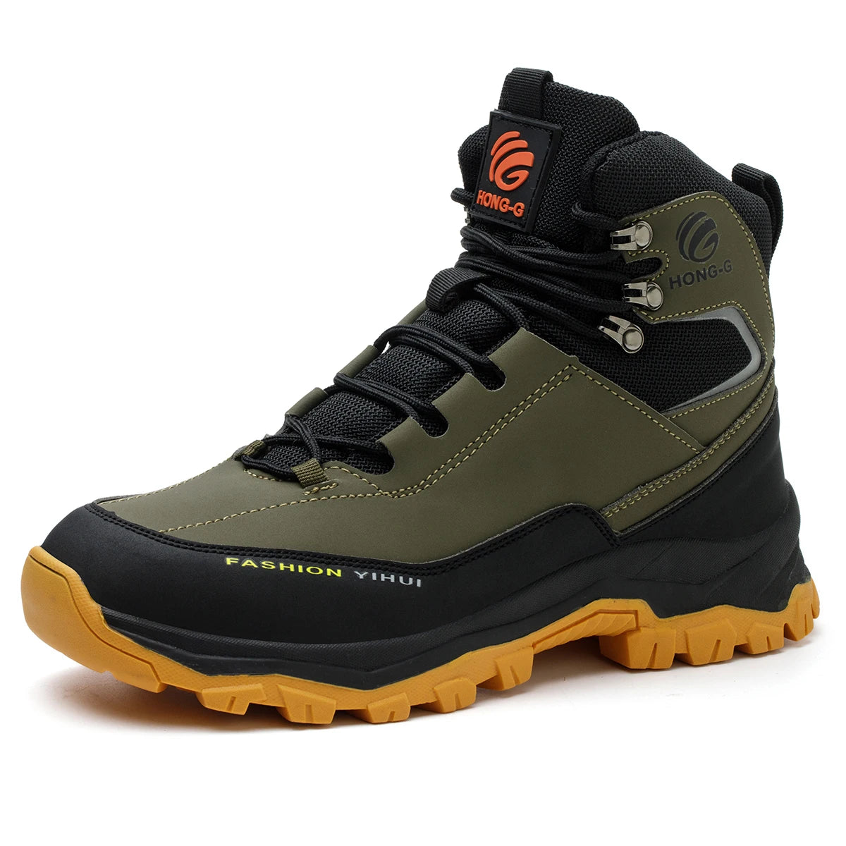 Veigar Mens Protective Work Shoes AntiPuncture Steel Toe Boots