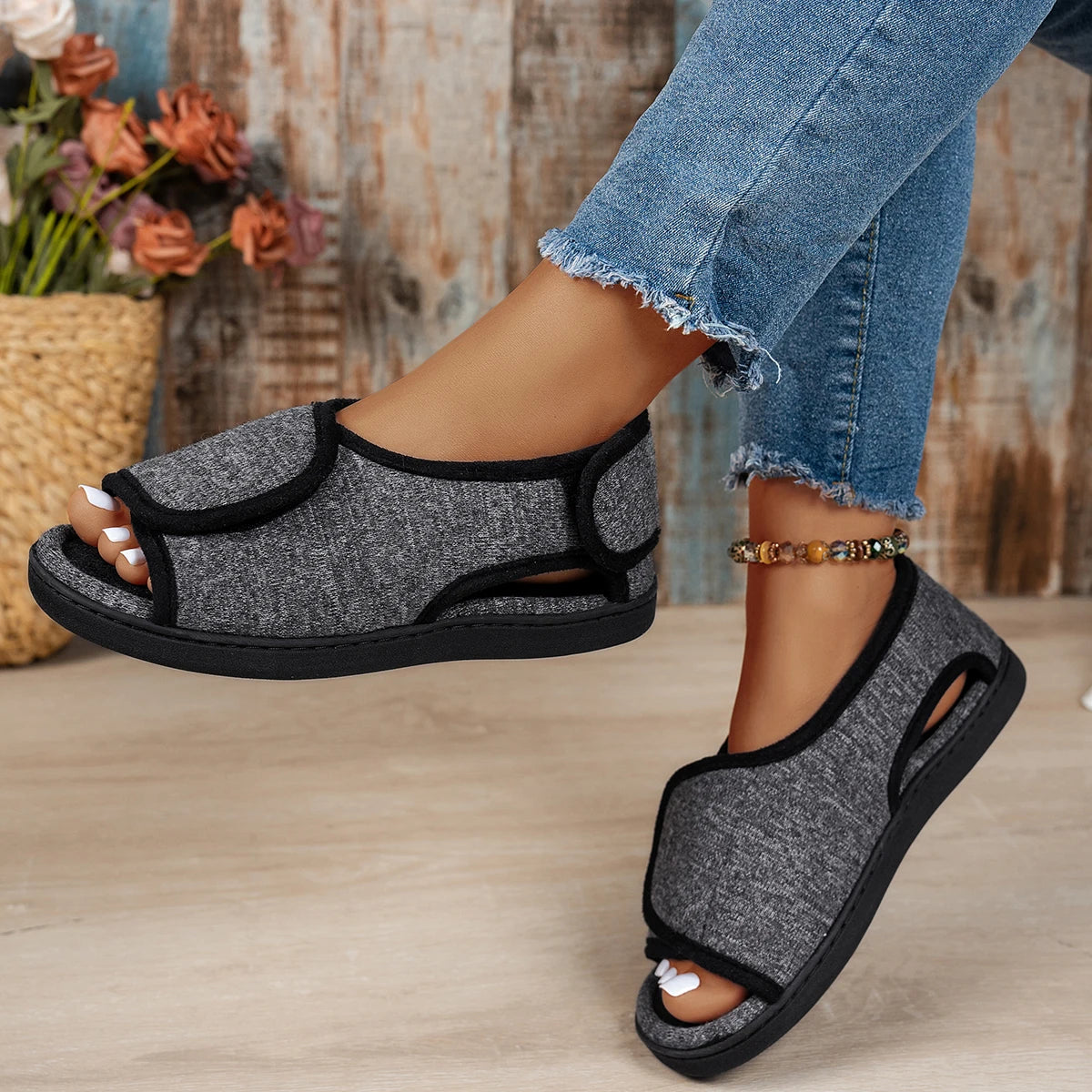 Winter Comfort Memory Foam Slippers for Diabetics and Arthritis Unisex