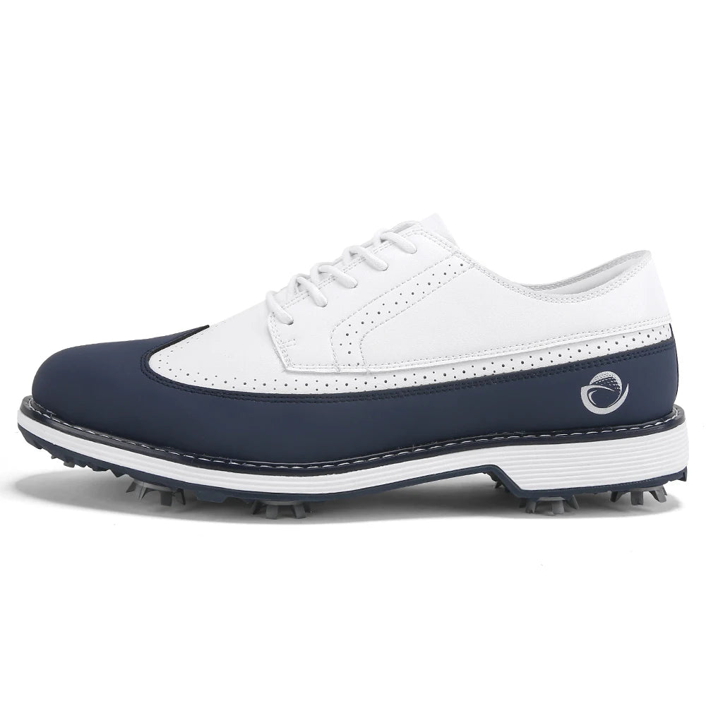 Lenox Golf Shoes Spikes for Men Walking Footwear Comfort