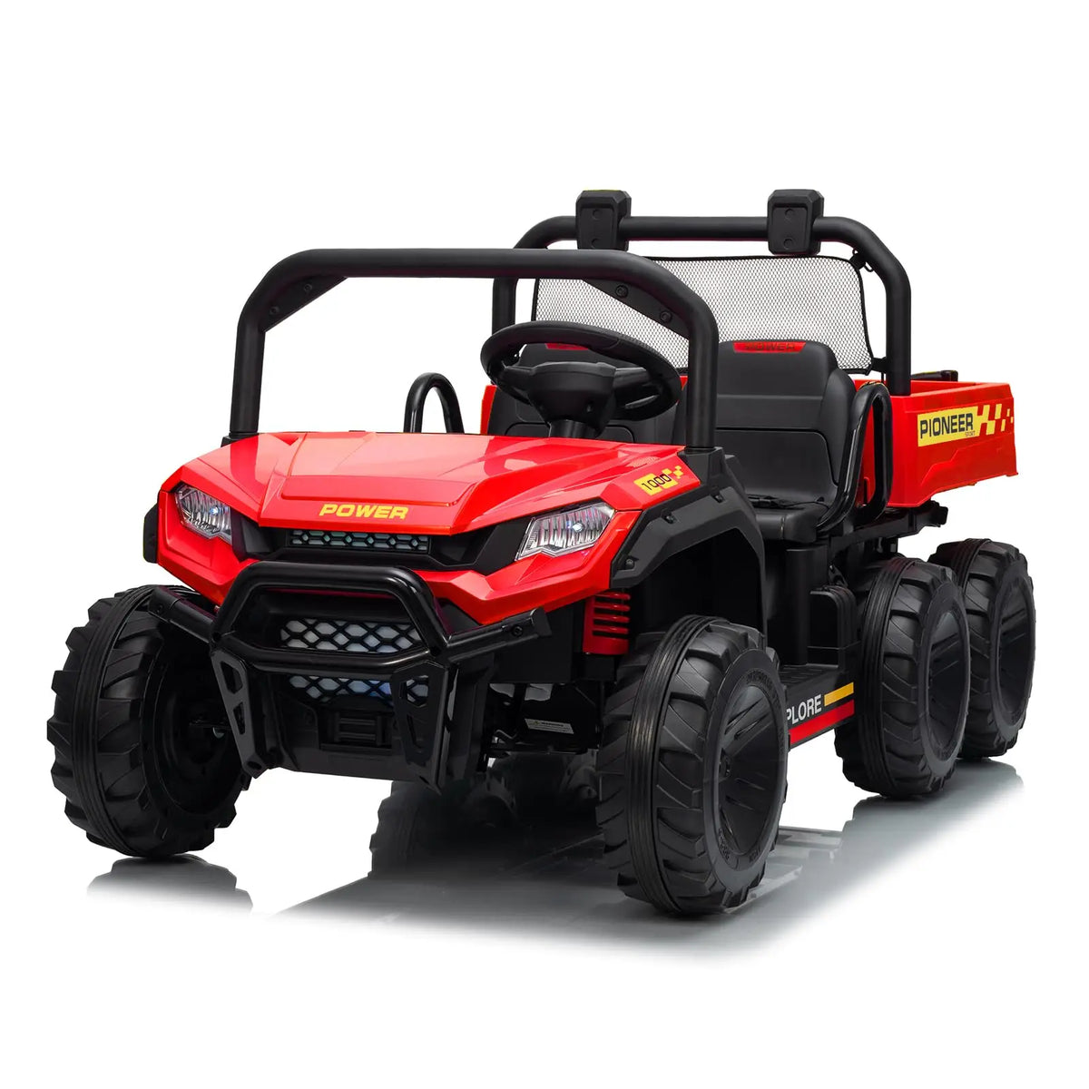 HiMISS Kids Ride On Dump Truck With Parental Remote Control