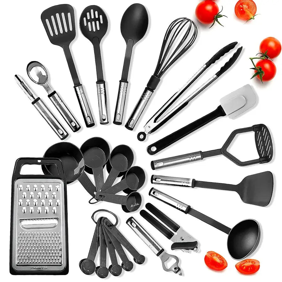 Pan Set, 39 Piece Premium Baking Set, Nonstick Bakeware Sets BPA Free, Cookie Sheets for Baking Nonstick Set, Steel Baking Sheet