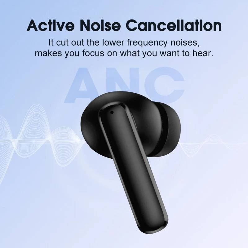 QCY T13 ANC Wireless Earbuds With Active Noise Cancellation