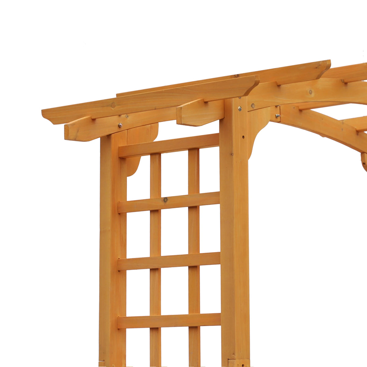 Outsunny Wooden Garden Arch For Outdoor Wedding Decor