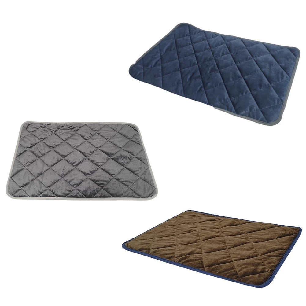 NONECN Washable Pet Mat Self-Warming Bed for Cats and Dogs