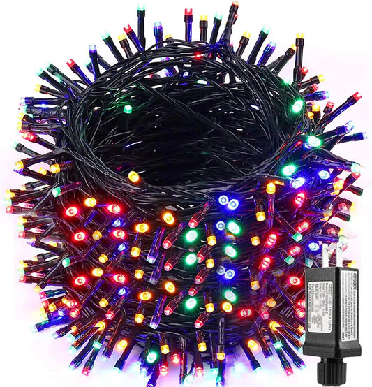 Versatile 8 Mode LED Holiday String Lights For Home Decor