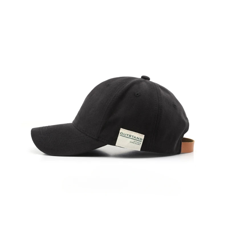 New Men and Woman's Baseball Caps Adjustable Casual Cotton Sun Hats Unisex Solid Color Visor Hats Cap Male Cap Female 2024