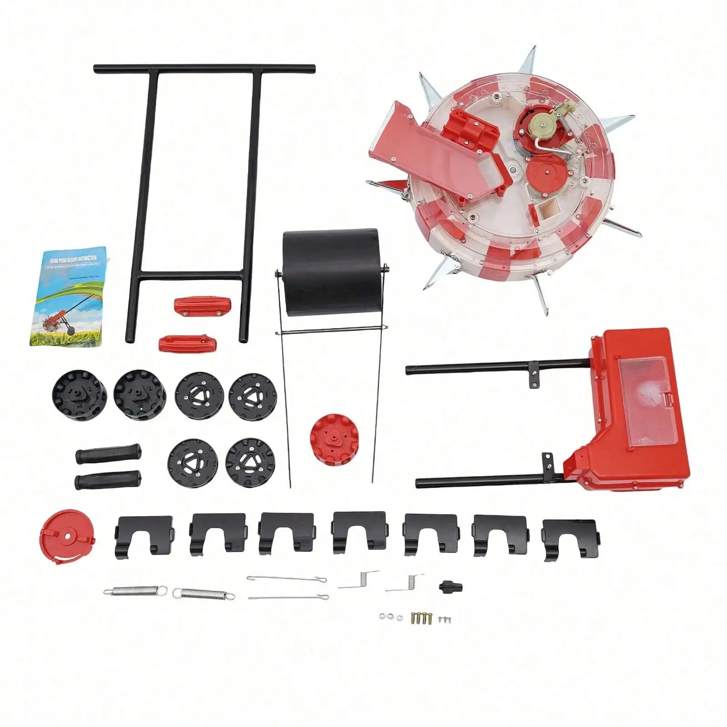 Manual Garden Seeder, Hand-Push Seeder Which Can Sow Seeds Of 3-15 Mm, Such As Maize, Soybean, Peanut, Mung Bean, Cotton