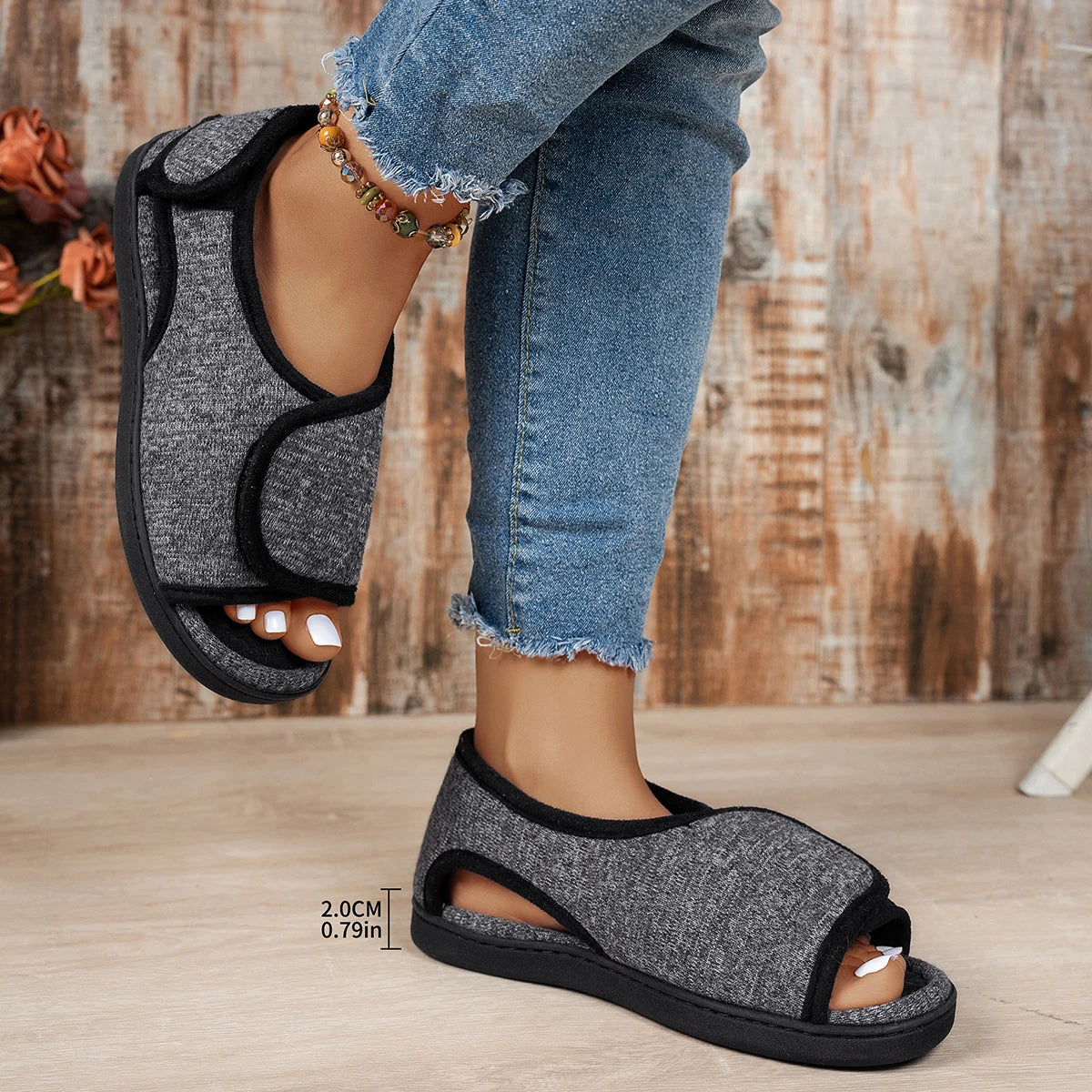 Winter Comfort Memory Foam Slippers for Diabetics and Arthritis Unisex