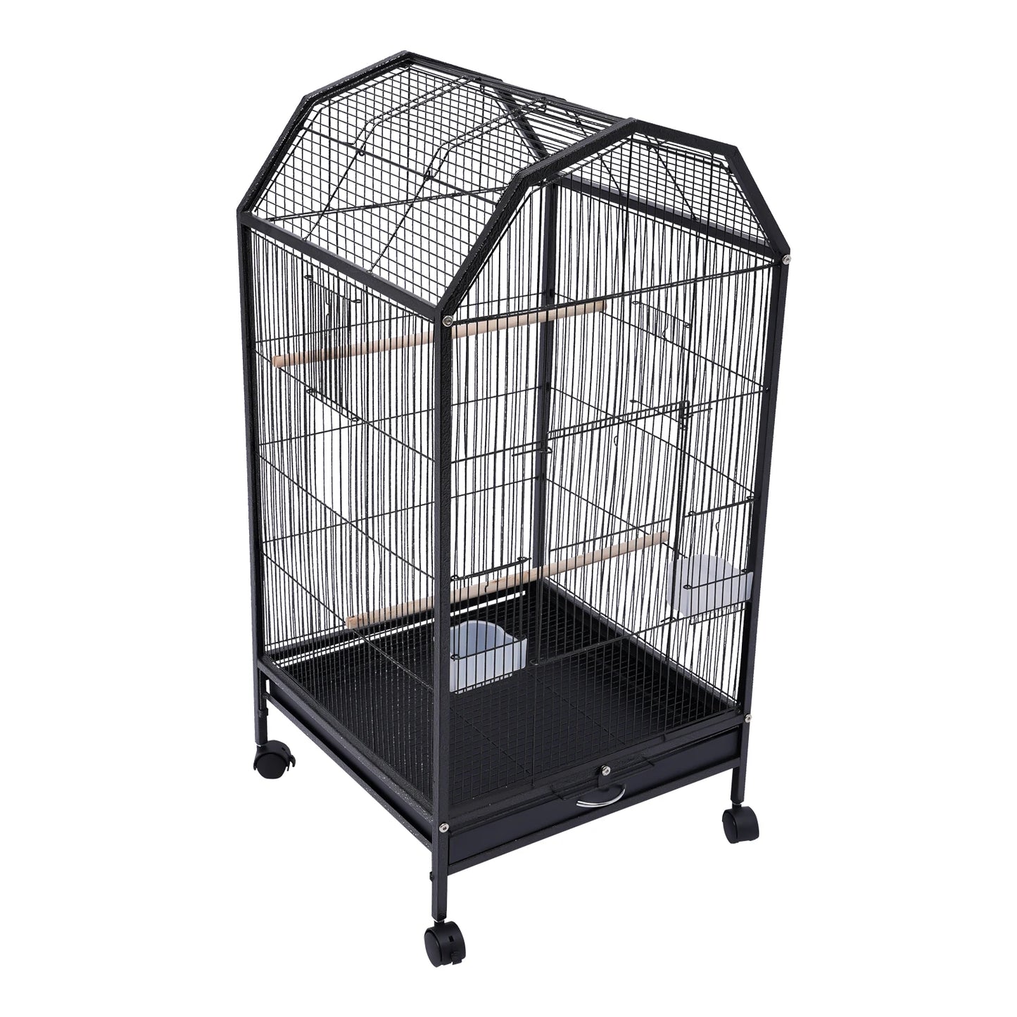 Guangdong Iron Bird Cage Parrot Finch Macaw Cockatoo Stand