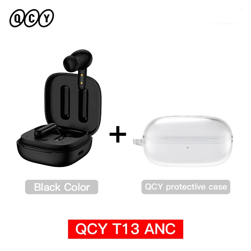 QCY T13 ANC Wireless Earbuds With Active Noise Cancellation