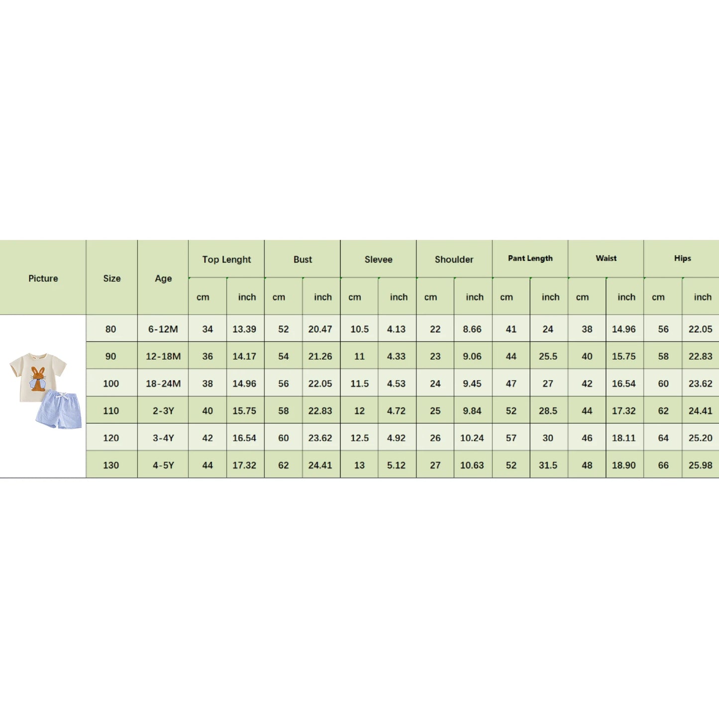 Cute Toddler Boys Easter Clothes Bunny Applique Short Sleeve Tee and Checkered Shorts Set for Spring Outfits