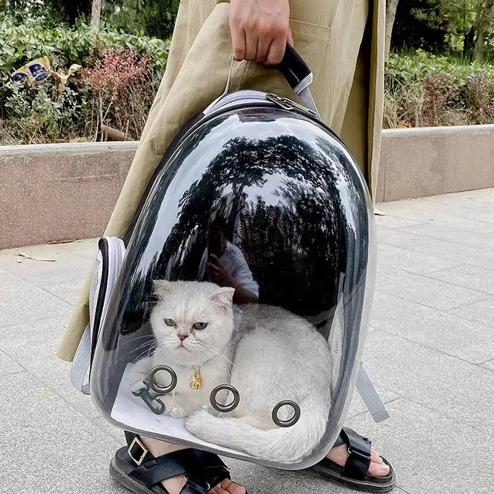 Portable Transparent Cat Carrier Backpack Dome Space Capsule