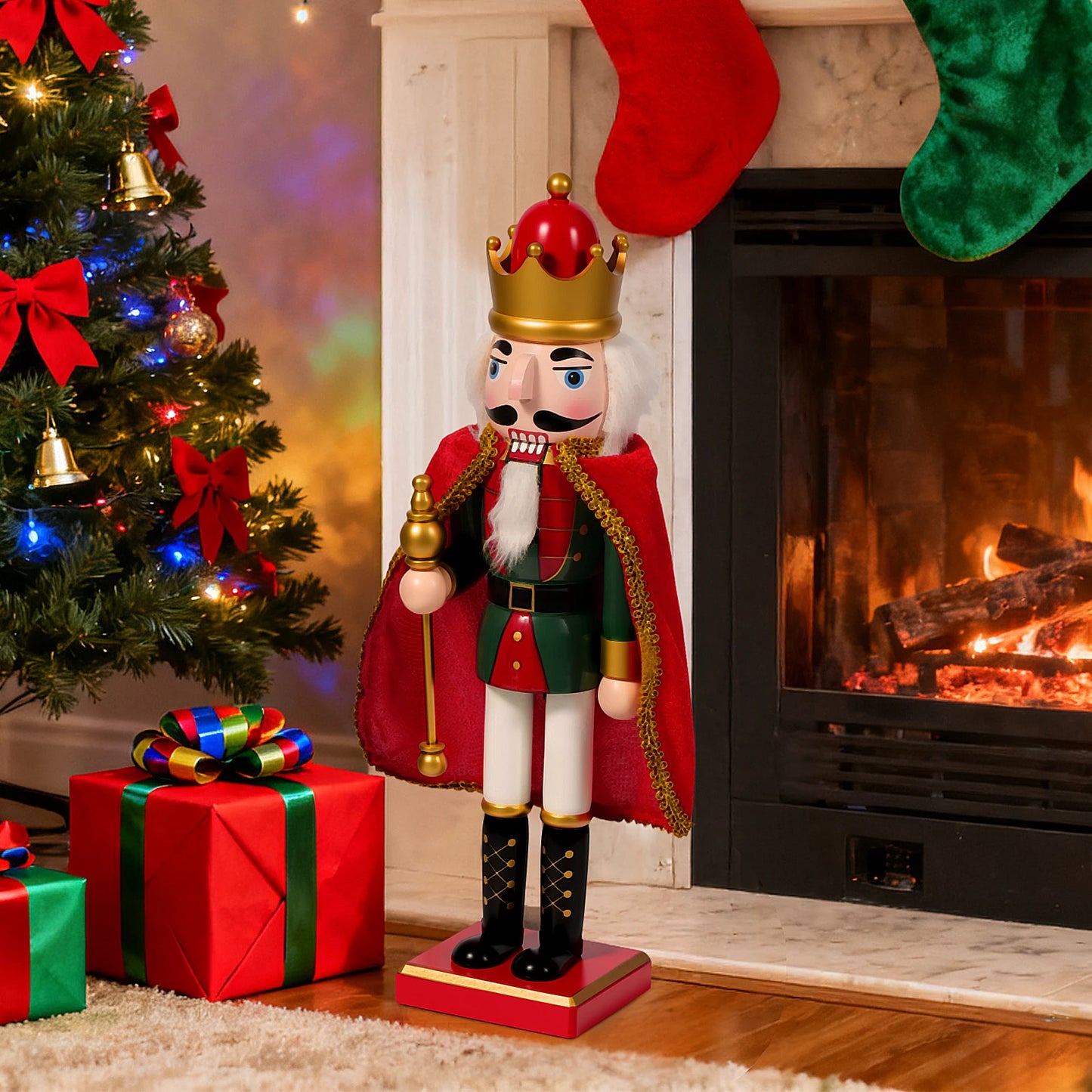 LM1997 Artisan Nutcracker Puppet Wooden Soldier Ornament