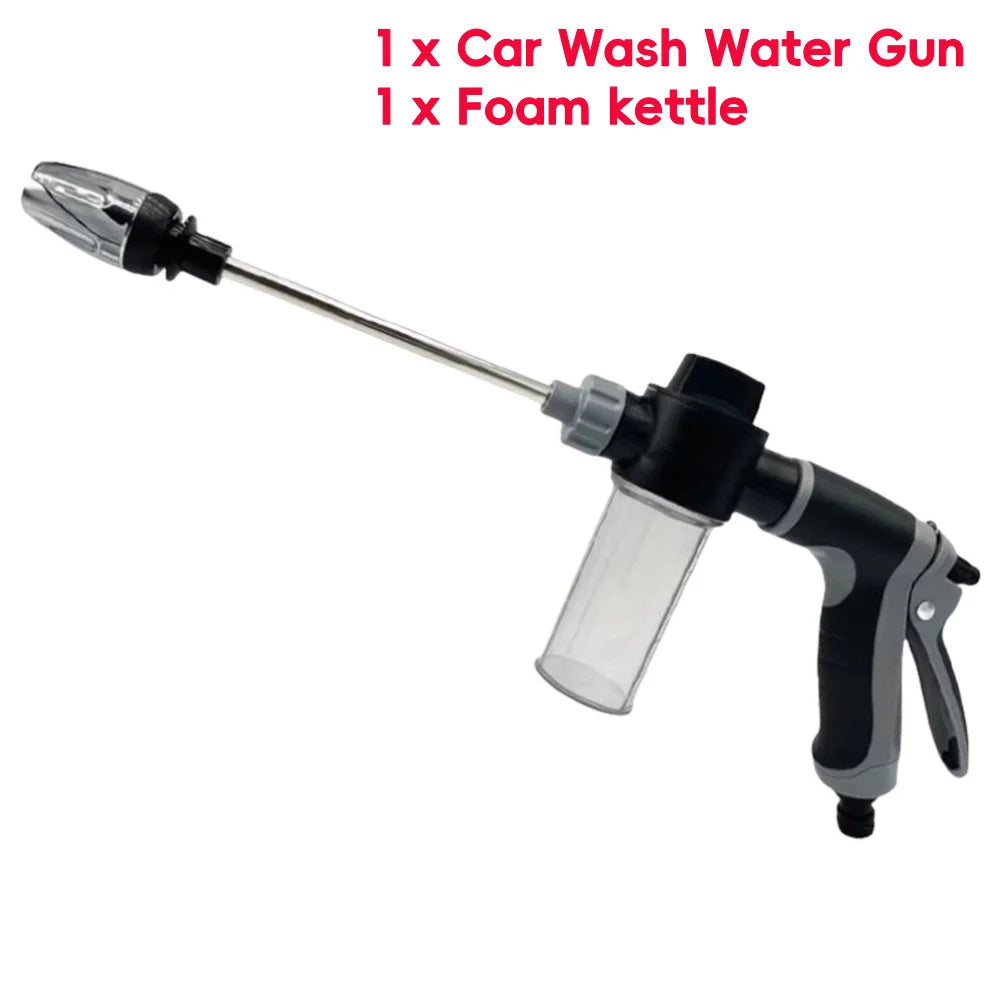 Handheld High Pressure Water Gun Garden Hose Pressure Power Washer Used For Garden Irrigation And Window Cleaning Car Washing