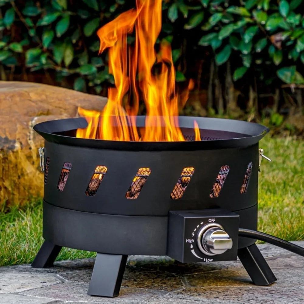 Finish Smokeless Portable Propane Fire Pit For Outdoor Use