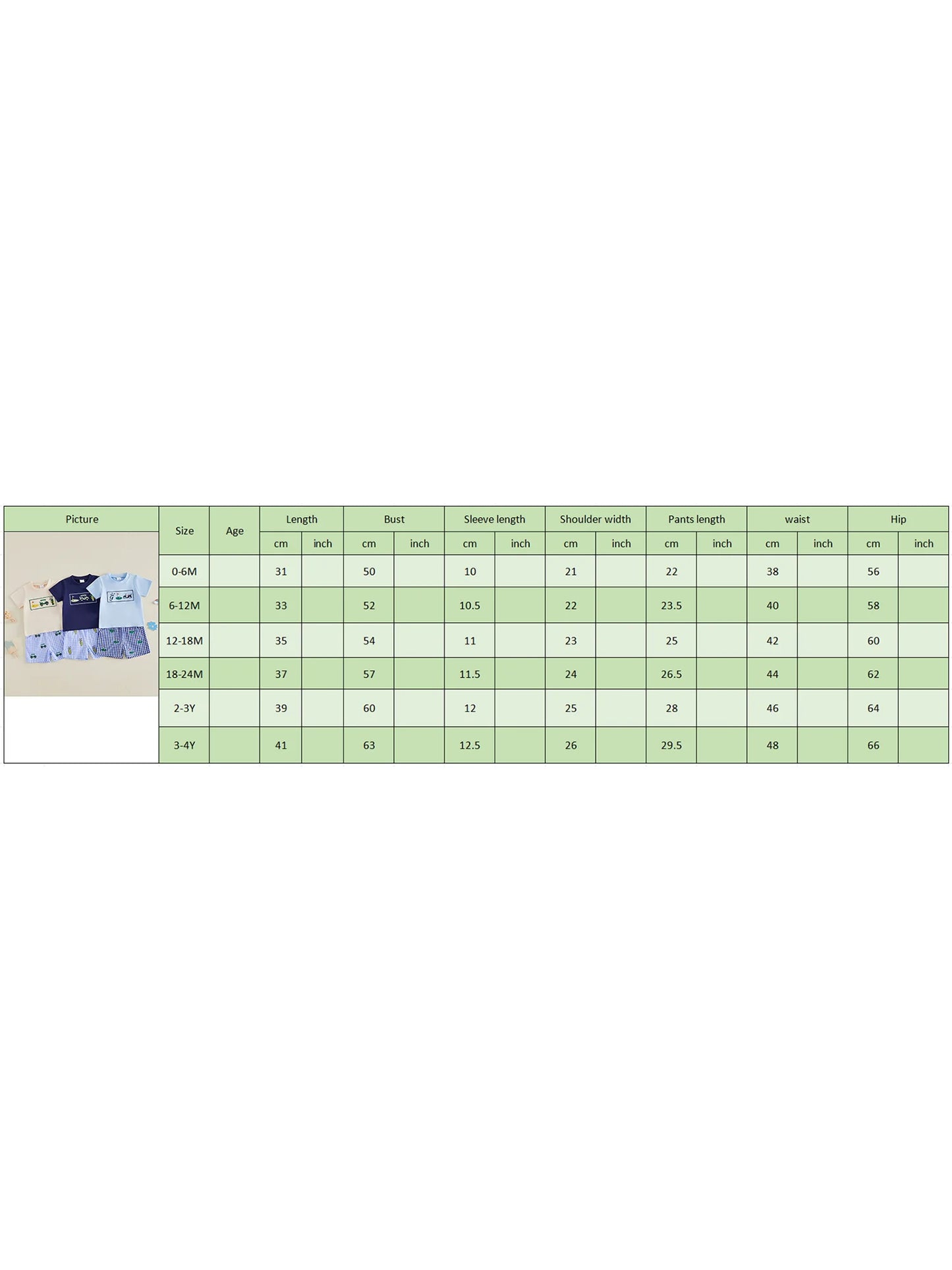 Boys Summer Outfits with Cute Animal Embroidery Short Sleeve T-Shirts and Elastic Waist Plaid Shorts 2Pcs Clothing Set for