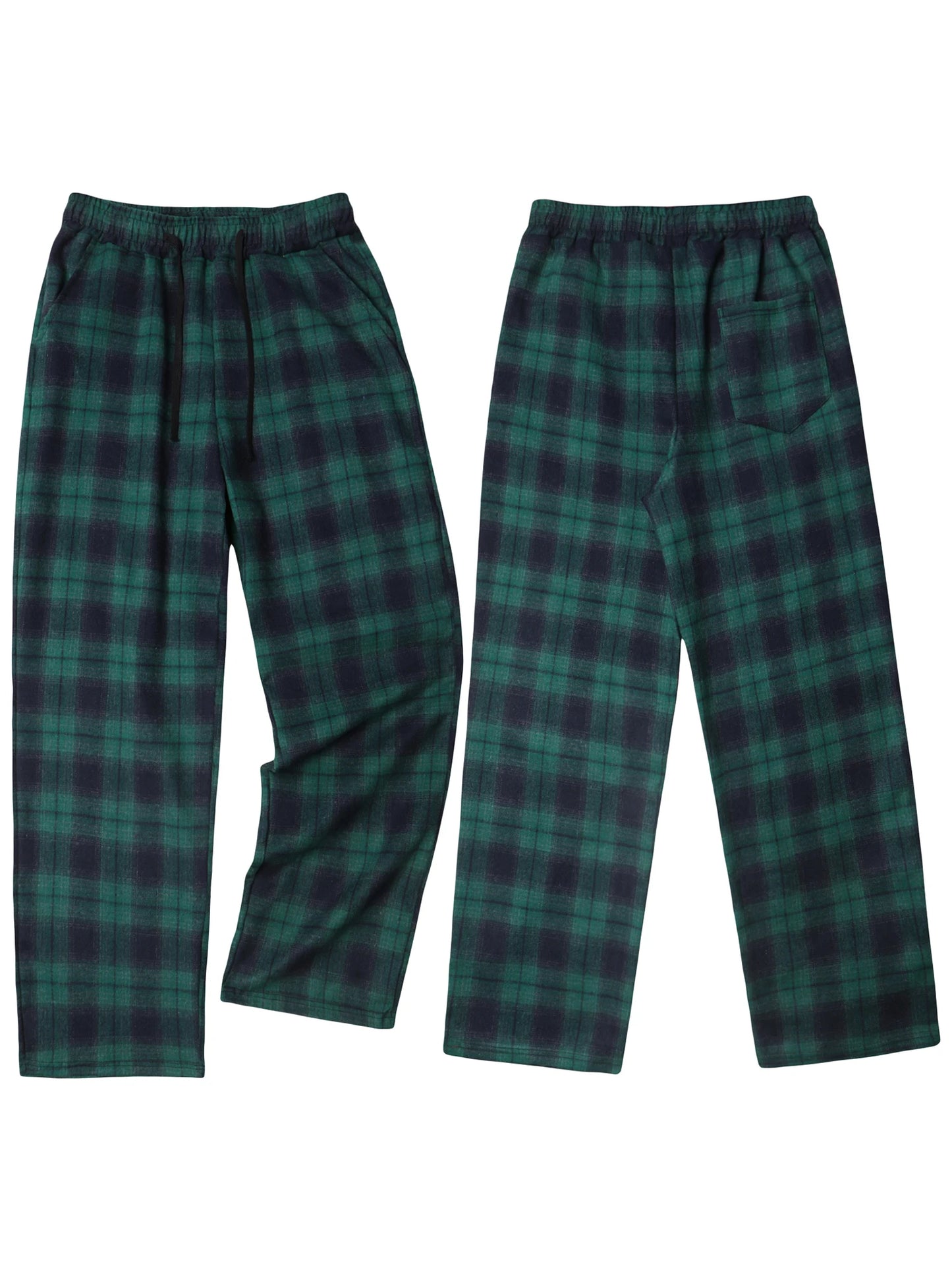 Guangdong CN Stylish Checkered Mens Lounge Pants With Drawstring