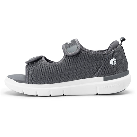 Fittington Men‘s Diabetic Sandals Wide Width with Arch Support Men Diabetic Shoes Adjustable For  Feet Foot Pain Relief Plantar