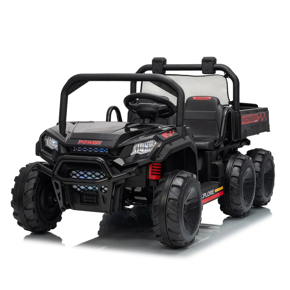 HiMISS Kids Ride On Dump Truck With Parental Remote Control