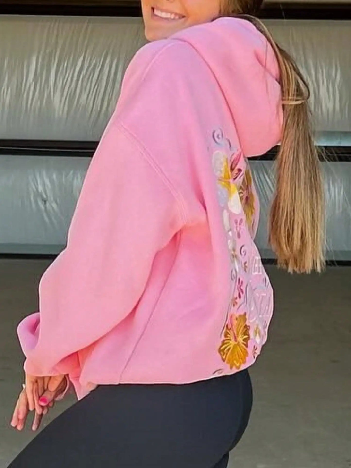 Casual Hooded Sweatshirt For Women