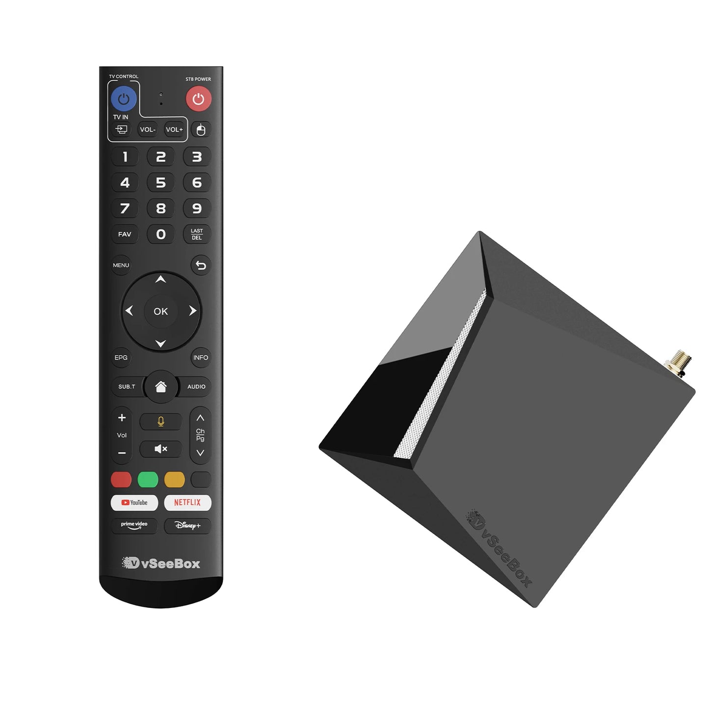 vSeeBox V5 Pro 32GB 8K HD Officially Authorized Voice Control