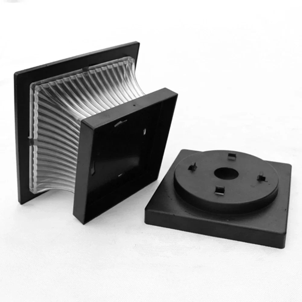 VKTECH Waterproof Solar LED Pillar Lamp Outdoor Yard Light