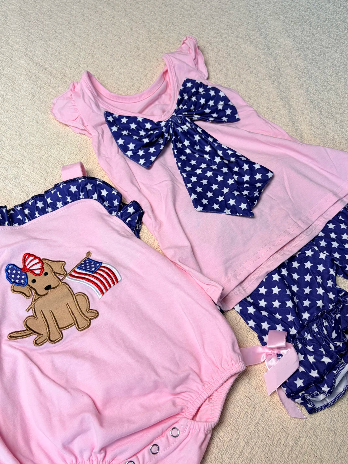 Patriotic Fourth Of July Matching Outfits For Kids And Pets