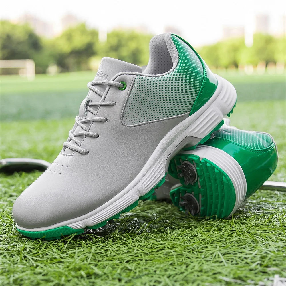 Zakey Men's Waterproof Golf Shoes Anti Slip Footwear