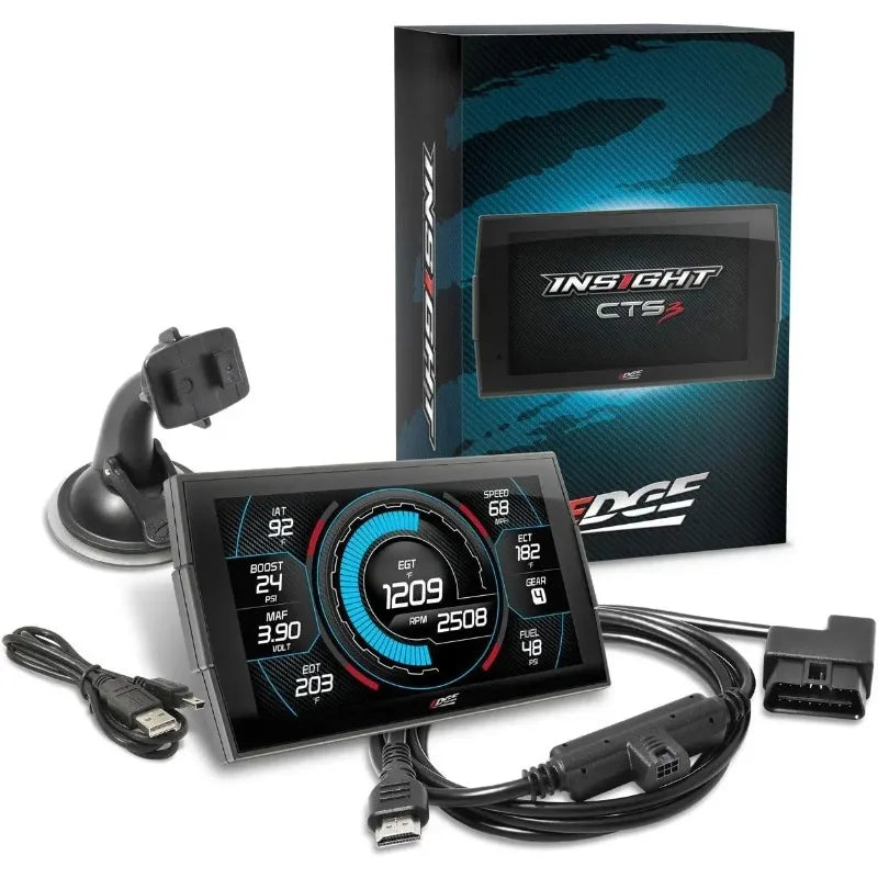 Discount Edge Insight CTS3 Digital Gauge, Compatible with 1996 & Up OBD II Vehicles. 84130 3