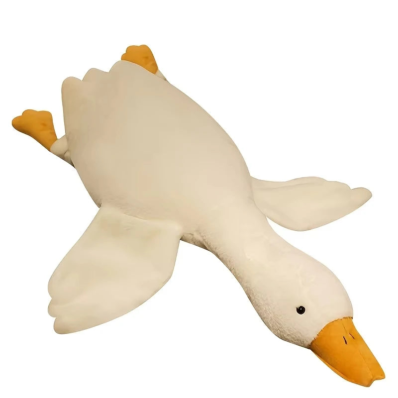 Plush Duck Dog Toy Realistic Goose Design Chew Toy
