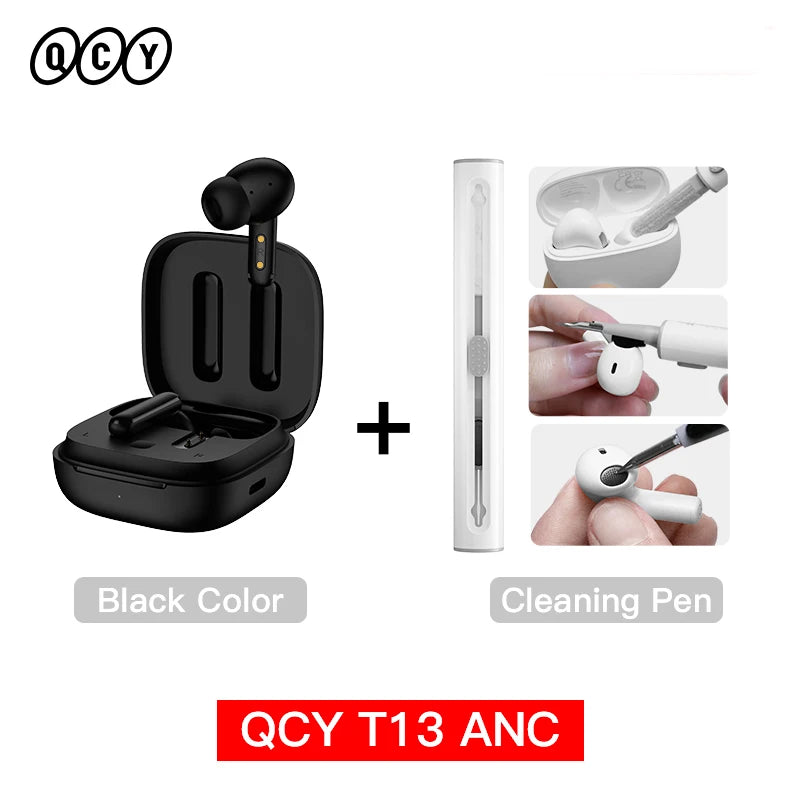 QCY T13 ANC Wireless Earbuds With Active Noise Cancellation