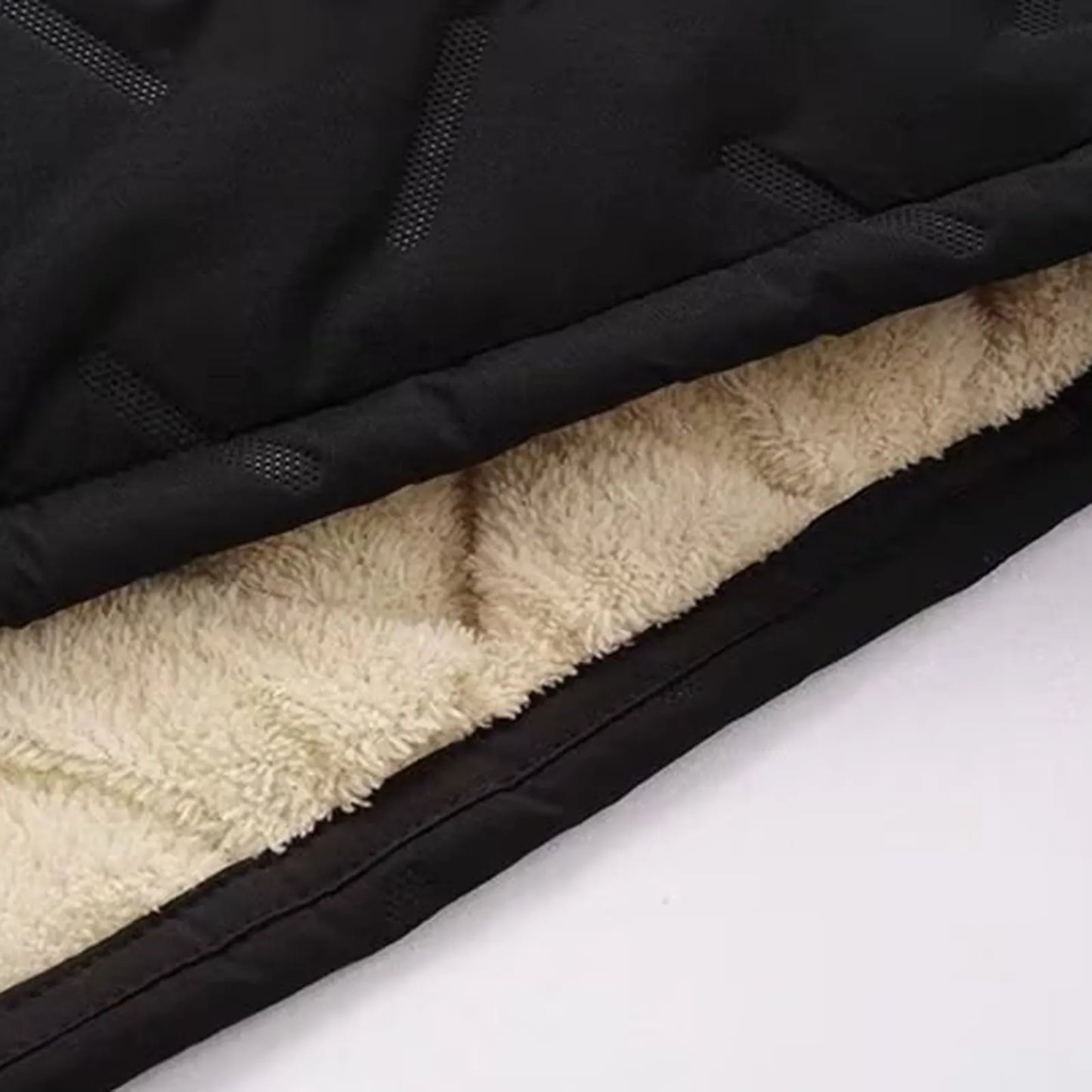 ISHOWTIENDA Women Fuzzy Fleece Sleeveless Vest Stand Collar